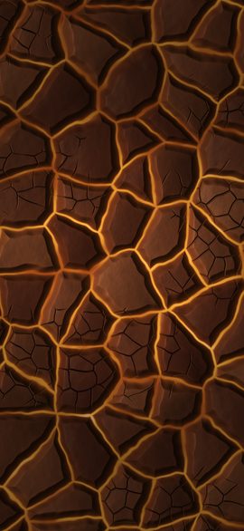 The phone wallpaper of Cracked Clay