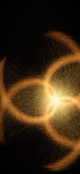 The phone wallpaper of Particle Swarm