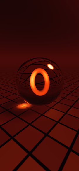 The phone wallpaper of Glass Orb