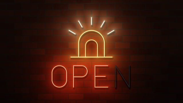 The desktop wallpaper of Neon Sign
