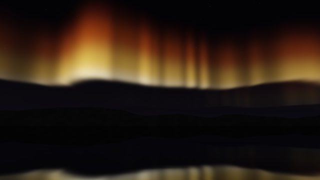 The desktop wallpaper of Aurora